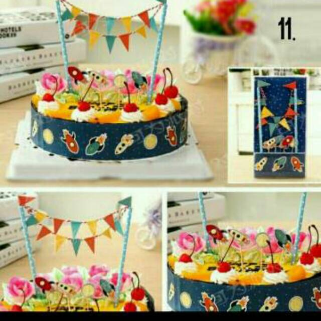 Topper cake astronot n karakter