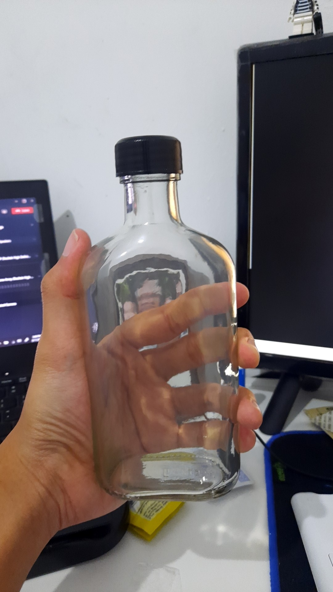 Tutup Botol Kaca Plastik 28 Mm Hitam