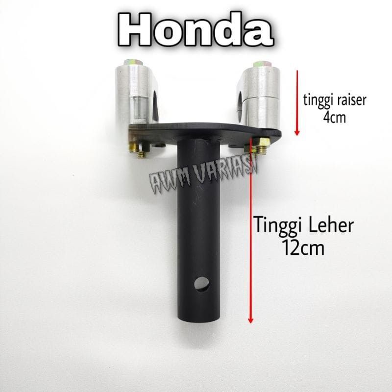 Adaptor Stang Racing Dudukan Stang Matic Bebek Universal Honda Yamaha Stang Trondol