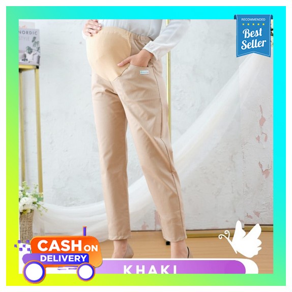 Maternity Pants Celana Hamil Kerja Celana Bumil Kantor Bahan Gracella/ Celana Kerja Ibu Hamil / Cela