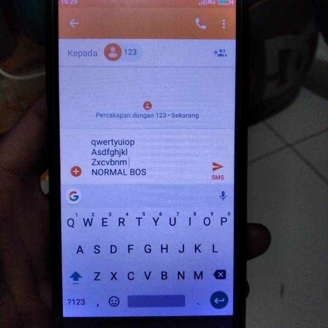 lcd ts frame evercoss u6 normal