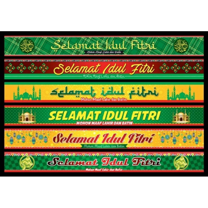 

Pita Parcel Lebaran harga per 10 lembar/Pita 5cm Lebaran /Pita Idul Fitri/ parcel/ pita toples selamat idul fitri
