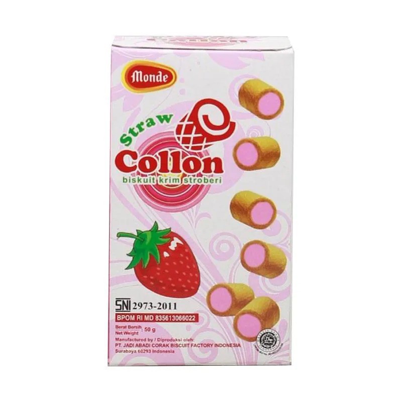 Monde Collon 50g Biskuit Camilan Bayi - Snack Anak Sehat