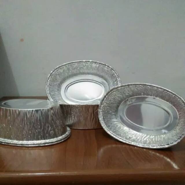 Cup Alumunium Foil Oval Besar