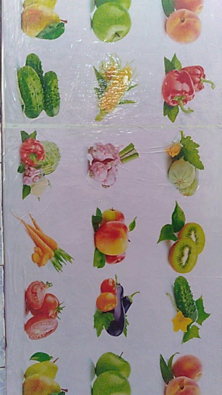 Stiker Dinding Dapur Allmunium Foil