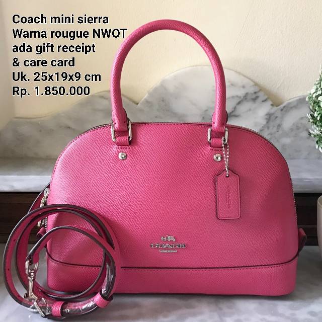 Coach mini sierra