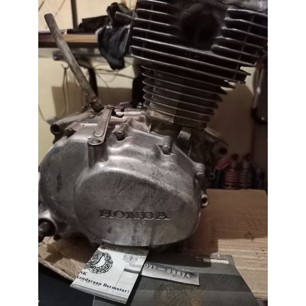 Mesin gl125 set surat