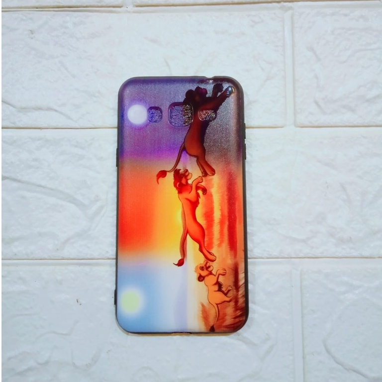 Case Handphone Samsung J3 Motif Kartun Lion King Realpict