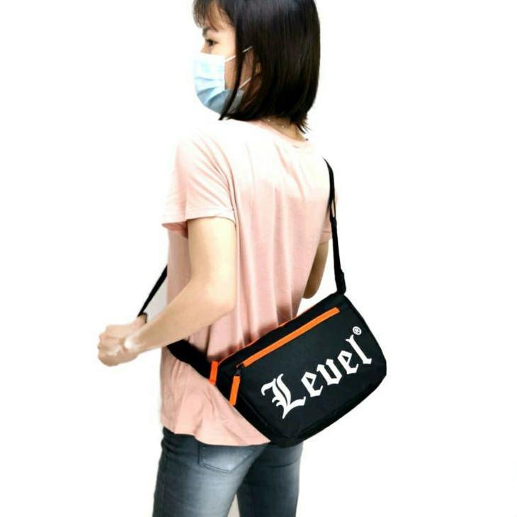 Fashion Tas Selempang Pria Sling Bag Level Zeus