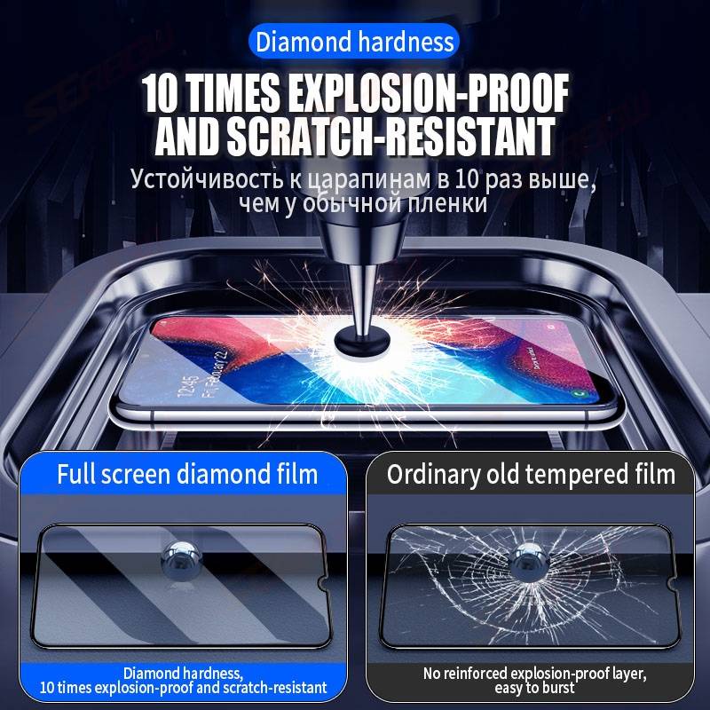 200D Anti-Burst Tempered Glass For Samsung galaxy A10 A20 A30 A40 A50 A60 A70 A80 A90 Screen Protector A20E A30S A50S glass Film