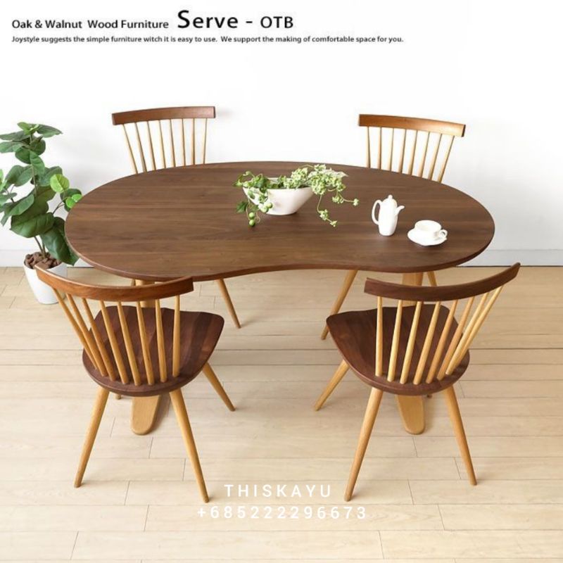 MEJA MAKAN SET KAYU JATI || MEJA MAKAN CAFE UNIK || MEJA MAKAN SET MINIMALIS