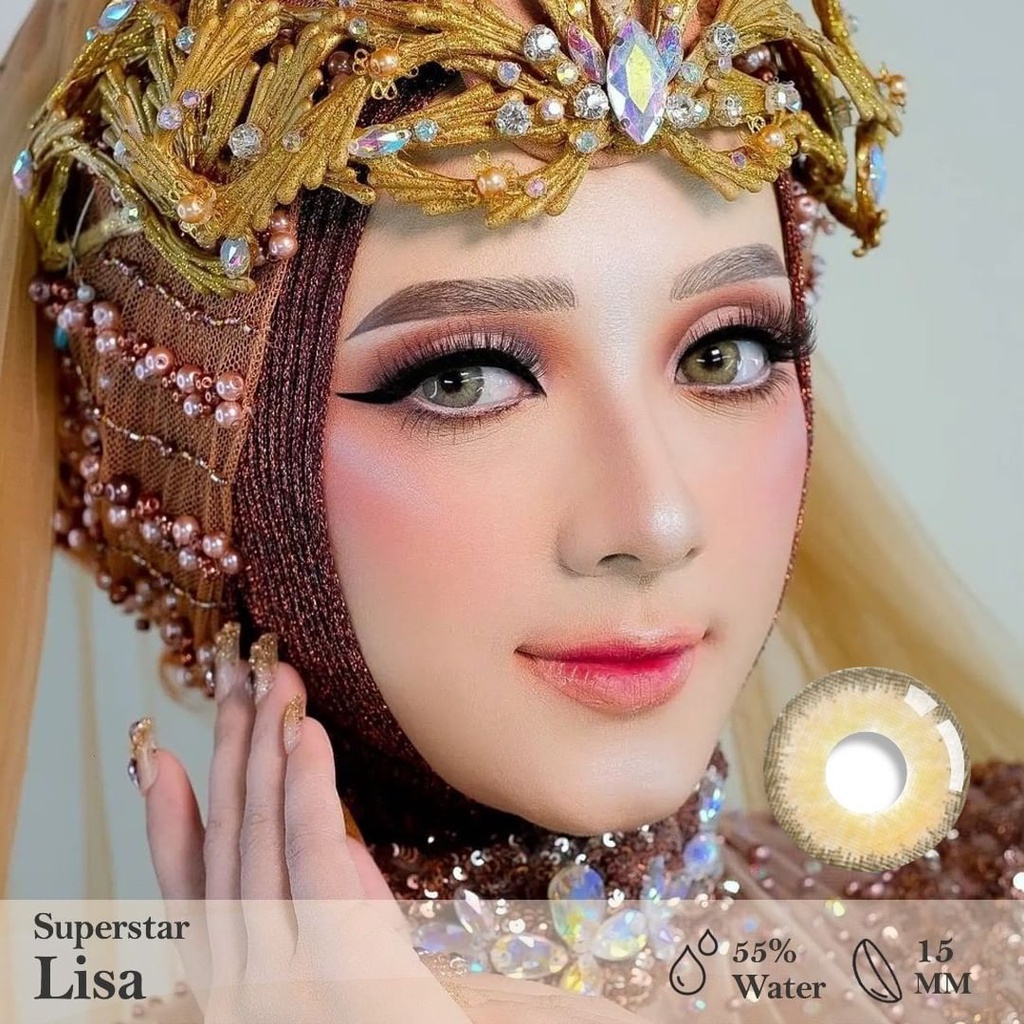 Superstar Lisa lensa warna softlens premium