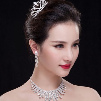 [SIAP KIRIM] HEADPIECE MINI TIARA BRIDAL AKSESORIS RAMBUT SIRKAM TRP019