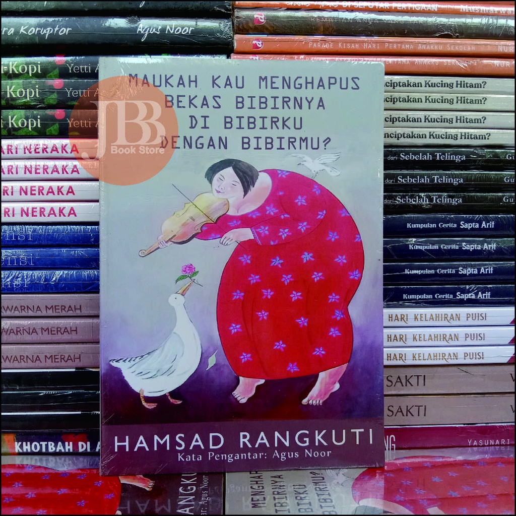 Maukah Kau Menghapus Bekas Bibirnya di Bibirku dengan Bibirmu - Hamsad Rangkuti