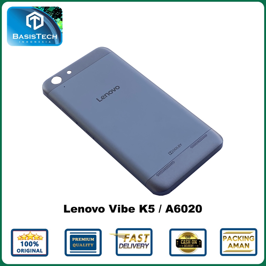 BACK COVER BACKDOOR CASING LENOVO A6020 VIBE K5