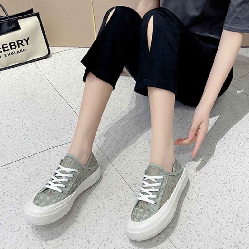 COD BAYAR DITEMPAT!!!  8095 -  Sepatu Import Wanita Slip On Bertali