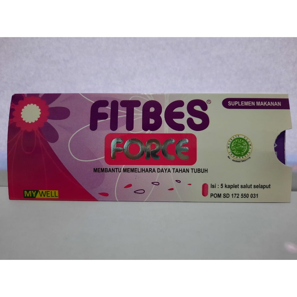 Fitbes Force - 5 kaplet / Suplemen Makanan