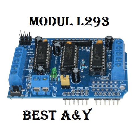 Modul L293 Motor Drive Expansion Shield Board Stepper H-Bridge Module L293D For Arduino MEGA UNO