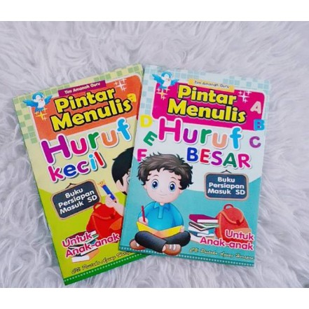 Buku Belajar Menulis Huruf Abjad Besar dan Kecil - Buku Latihan Anak