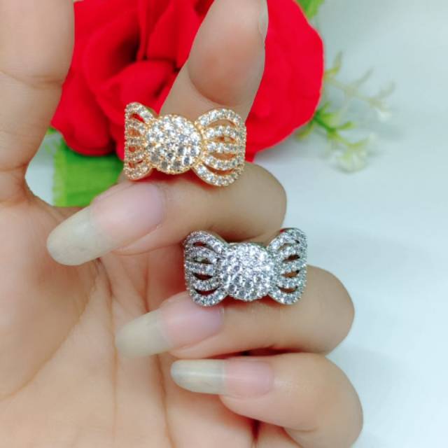 Cincin xuping model replika berlian