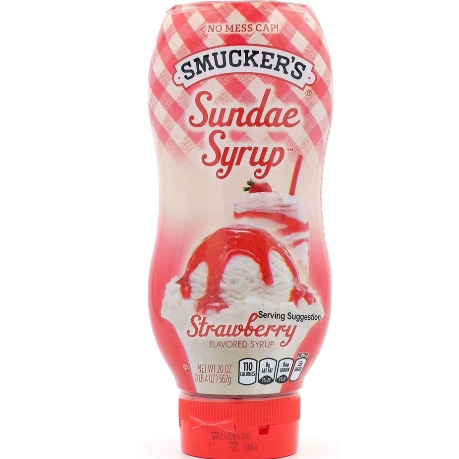

SMUCKER'S SUNDAE STRAWBERRY 567GR