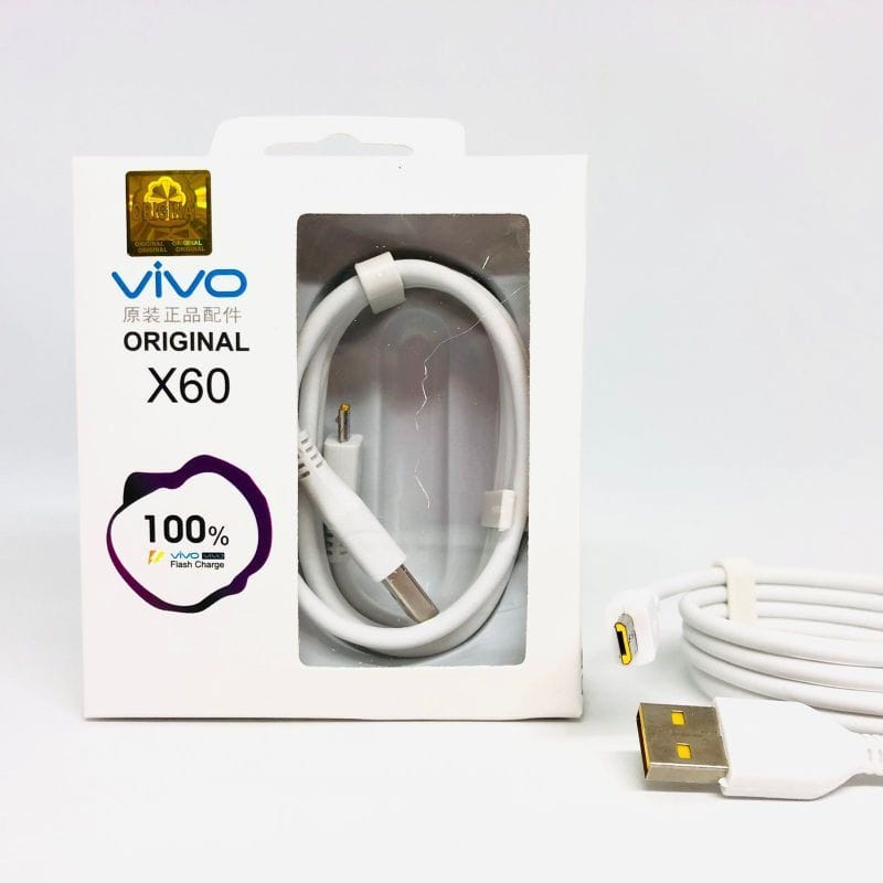 Kabel Data VIVO X60 USB TYPE-C Kabel Charger VIVO X60 Kabel Casan VIVO X60 Android TIPE C Fast Charging