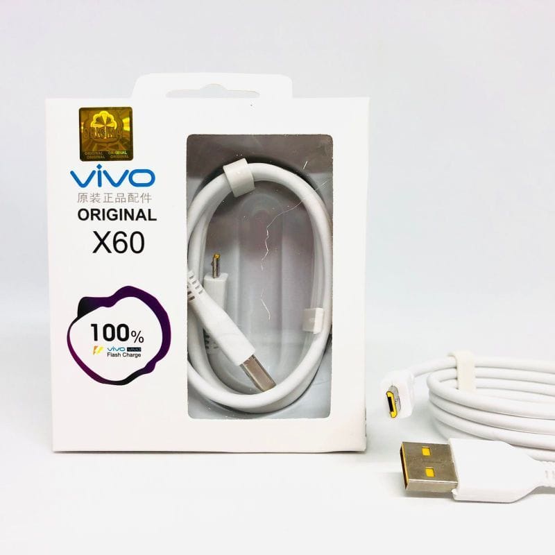 Kabel Data VIVO X60 USB MICRO Kabel Charger VIVO X60 Kabel Casan VIVO X60 Android Micro Fast Charging