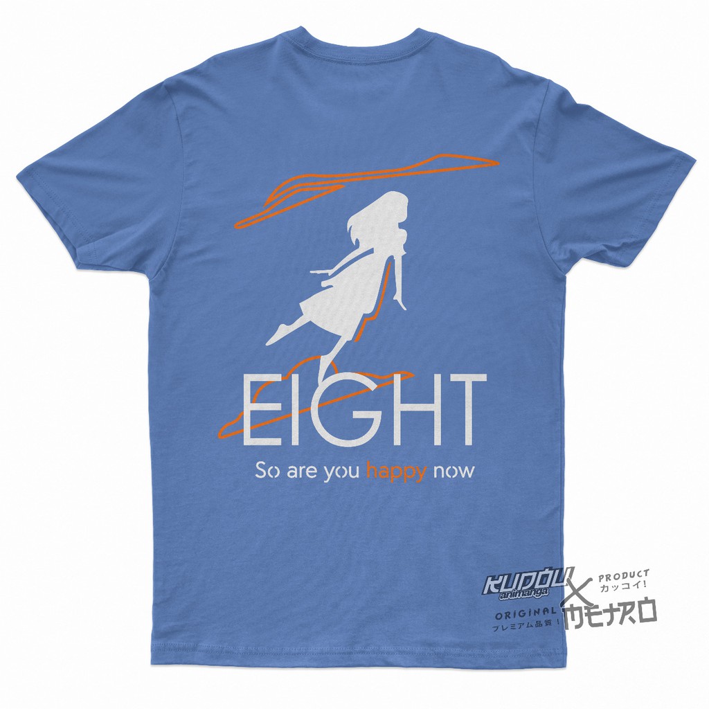 Tshirt IU Uena Dlwlrma Eight feat Suga BTS Kpop CarolinaBlue Korean Premium