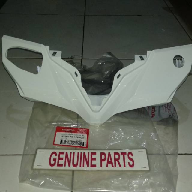 Batok Depan Beat Fi Esp Eco 2016 2017 2018 2019 Putih 53205-K81-N00ZE Ori Orginal Ahm