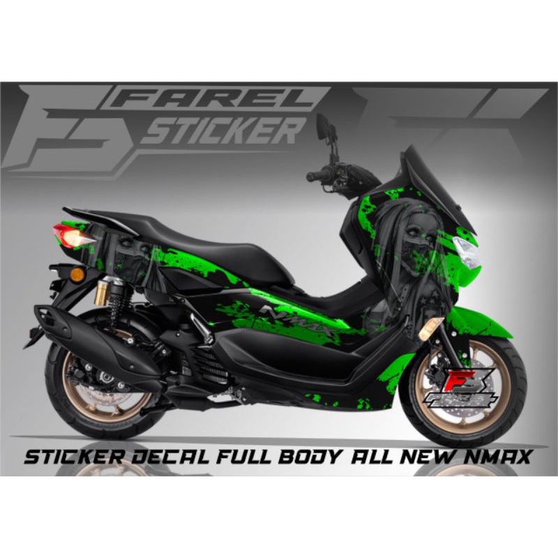 DECAL NMAX NEW - STIKER FULL BLOK NMAX 2020