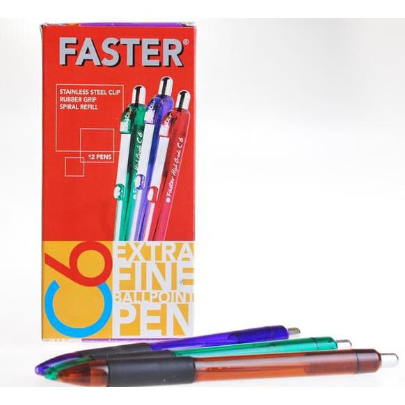 

HOT SALE Pulpen Faster C6 Cetek atk Terjamin