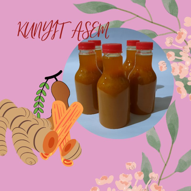 

Minuman kesehatan kunyit asem-250 ml & 1.000 ml