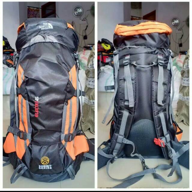 Tas Carrier The north face tnf Elektra 45 L + 10LIdr. Jahitan kuat