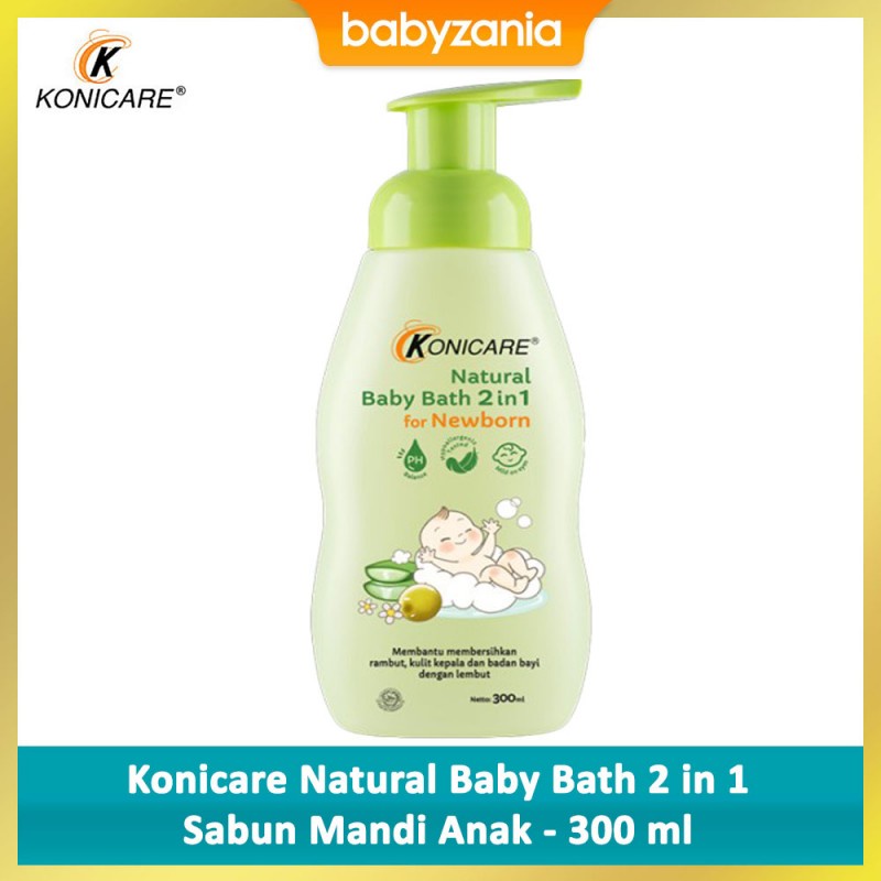 Konicare Natural Baby Bath 2 in 1 for Newborn Sabun Bayi