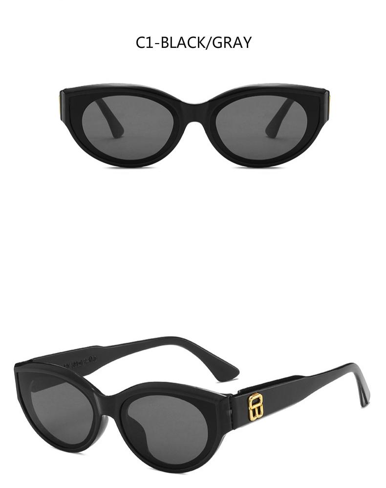 Fashion retro trend street style men's and women's sunglasses