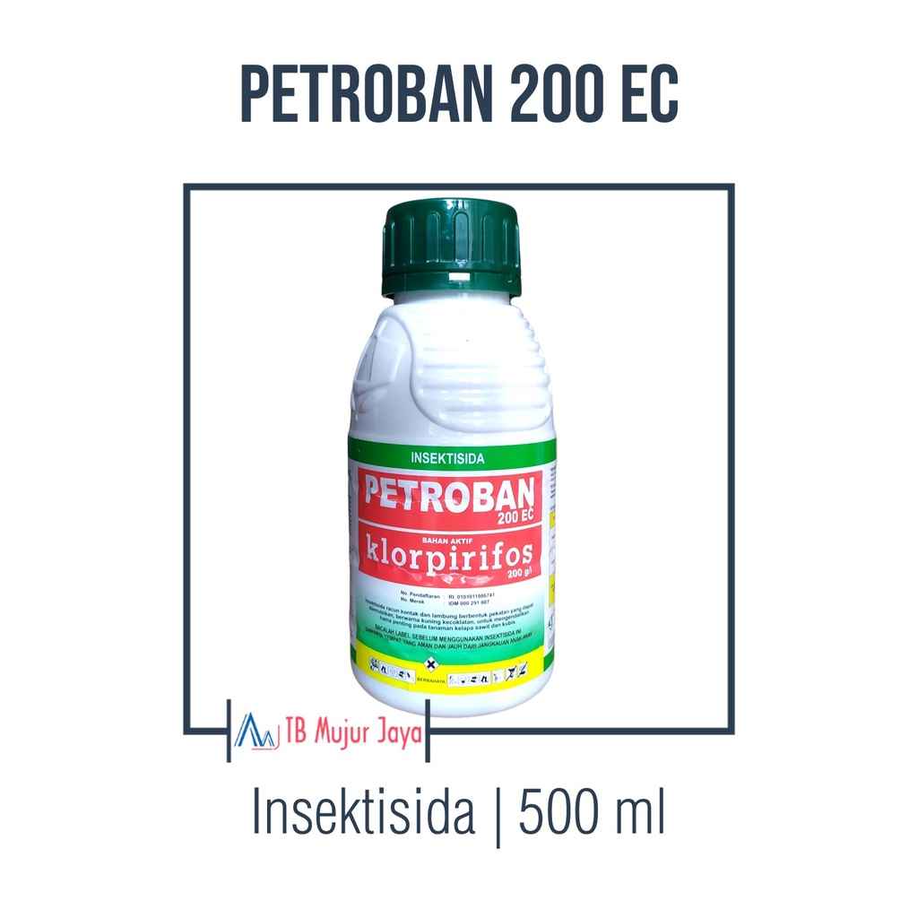 Insektisida Petroban 200 Ec (Klorpirifos) 500 Ml