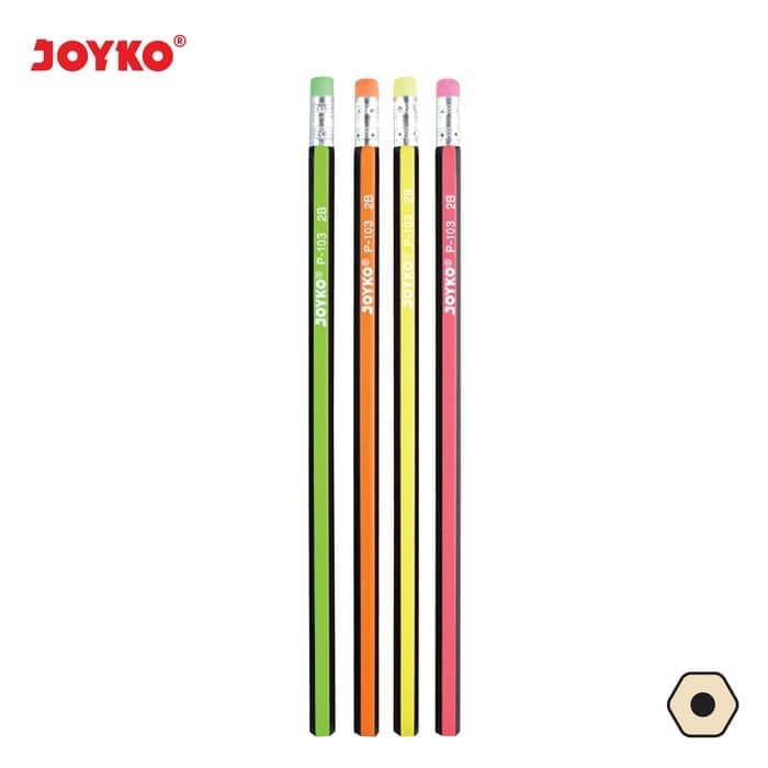 

TERMURAH Pencil / Pensil Joyko P-103 / 2B / 1 BOX 12PCS