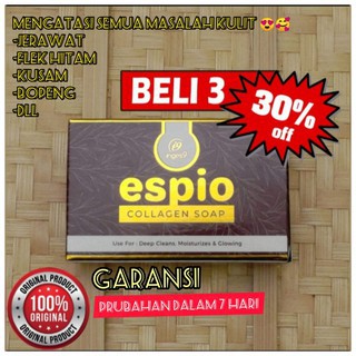 ESPIO COLLAGEN SOAP ORIGINAL / SABUN ESPIO GARANSI