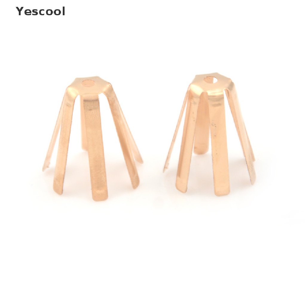 Yescool 10pcs Adapter Converter Shims 0.335 Universal Bahan Kuningan Warna Emas Untuk Golf