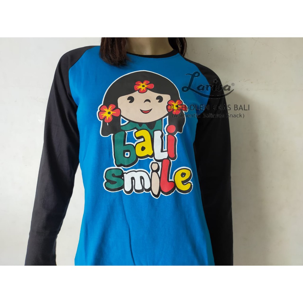 Bali Legong Kaos Reglan Cewek Panjang