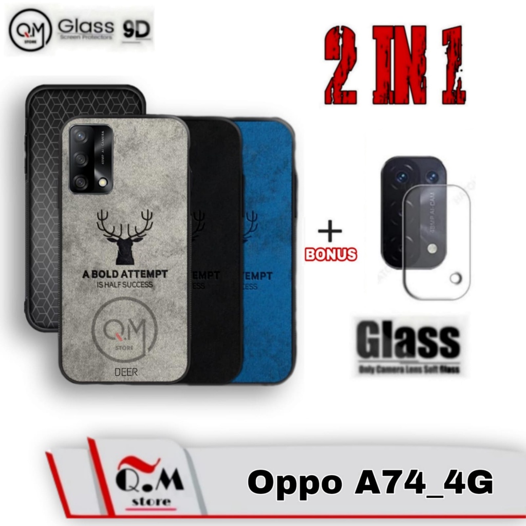 PROMO Case Deer Oppo A74 / OPPO A95 / A53 Realme C11 / C15 / Realme 5/ 5i / 5S / 5 Pro / XT / A52 / A92 / A91 / A31 / A9 / A5 Reno 3 / 2f / X2