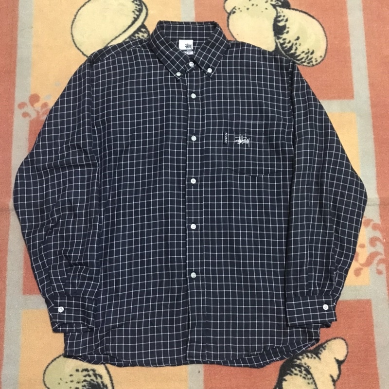 kemeja stussy vintage second