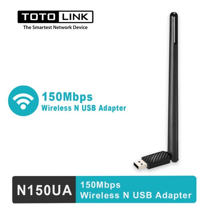 TOTOLINK  USB WIFI N150UA - 150Mbps Wireless N USB Adapter