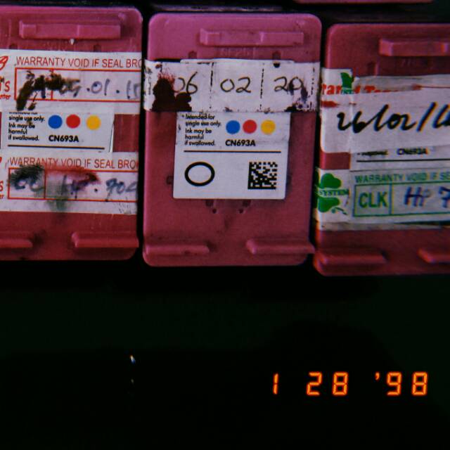 SALE  Cartridge hp 704 second/bekas (kosongan)