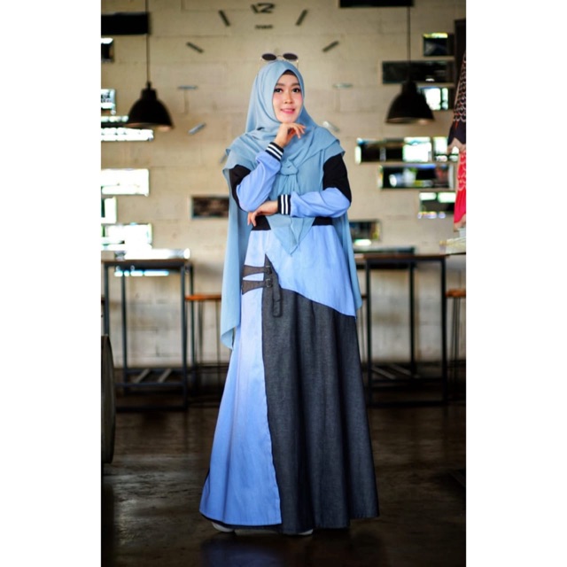 Gamis Denim by Viendra