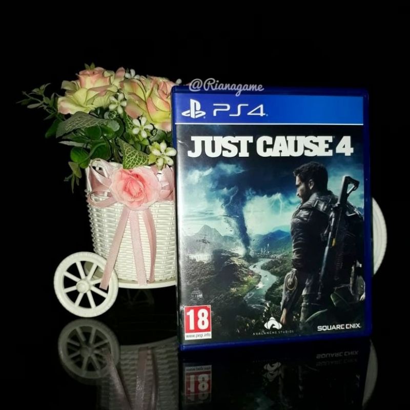 BD Kaset PS4 PS5 Just Cause 4 Game CD PS 4 5 Original Playstation Bekas Second Mulus