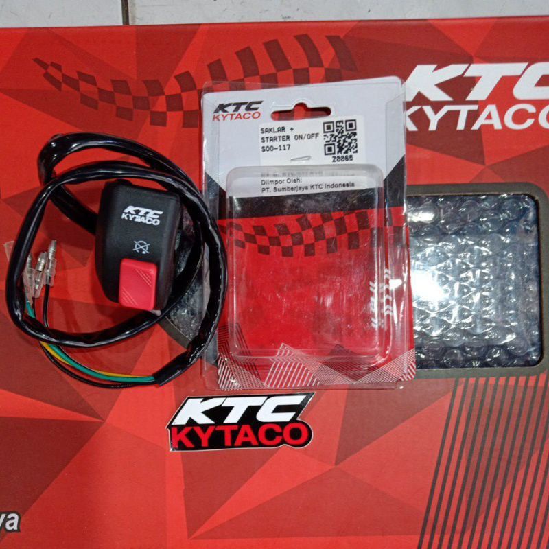 Saklar on off plus Starter engine Ktc Kytaco Saklar + Starter ON/OFF SOO-117