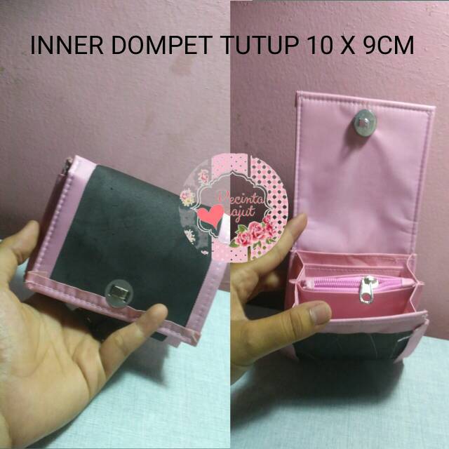 INNER DOMPET RAJUT TUTUP DALEMAN TAS TALIKUR
