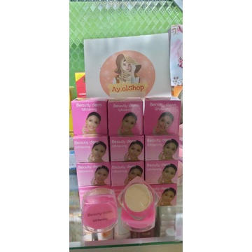 BEAUTY DREAM WHITEING CREAM SIANG MALAM CUKUP 1 CREAM BISA BUAT SMUA KELUHAN WAJAH ADA HARGA ADA KUA