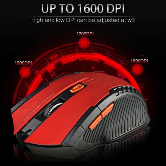 Mouse Wireless Mouse Gaming 6D USB 2.4GHz Optical Mouse USB ORI